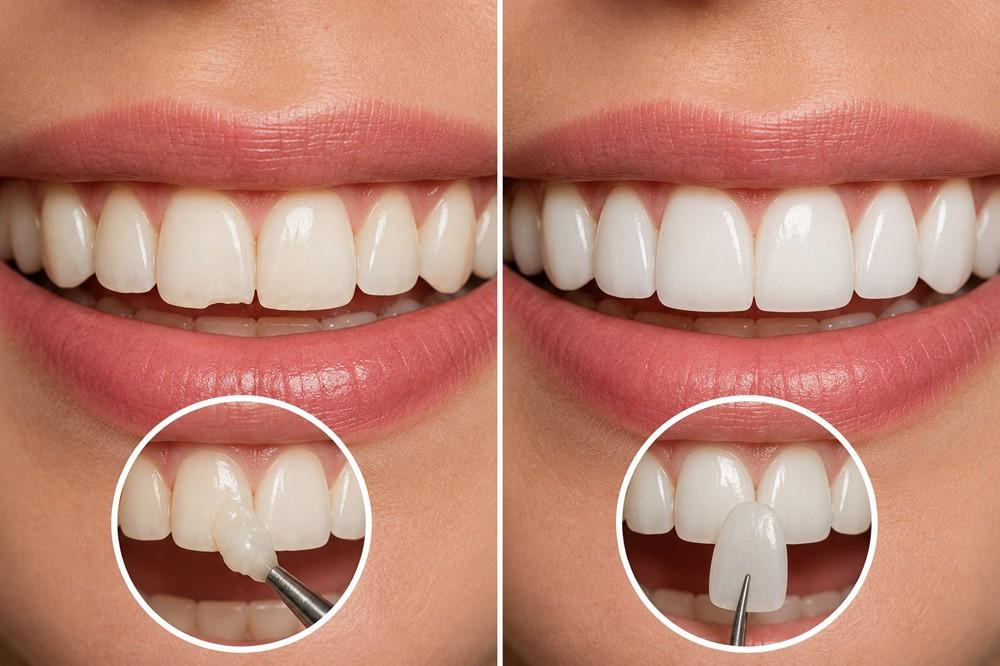 What Are the Differences Between Veneers and Bonding